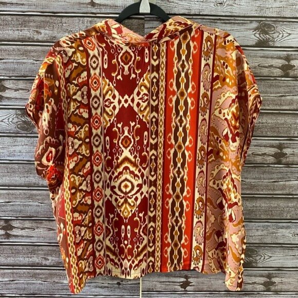 NWT Cupcakes &‎ Cashmere Women's Button-Down Blouse Size L - Picture 2 of 8